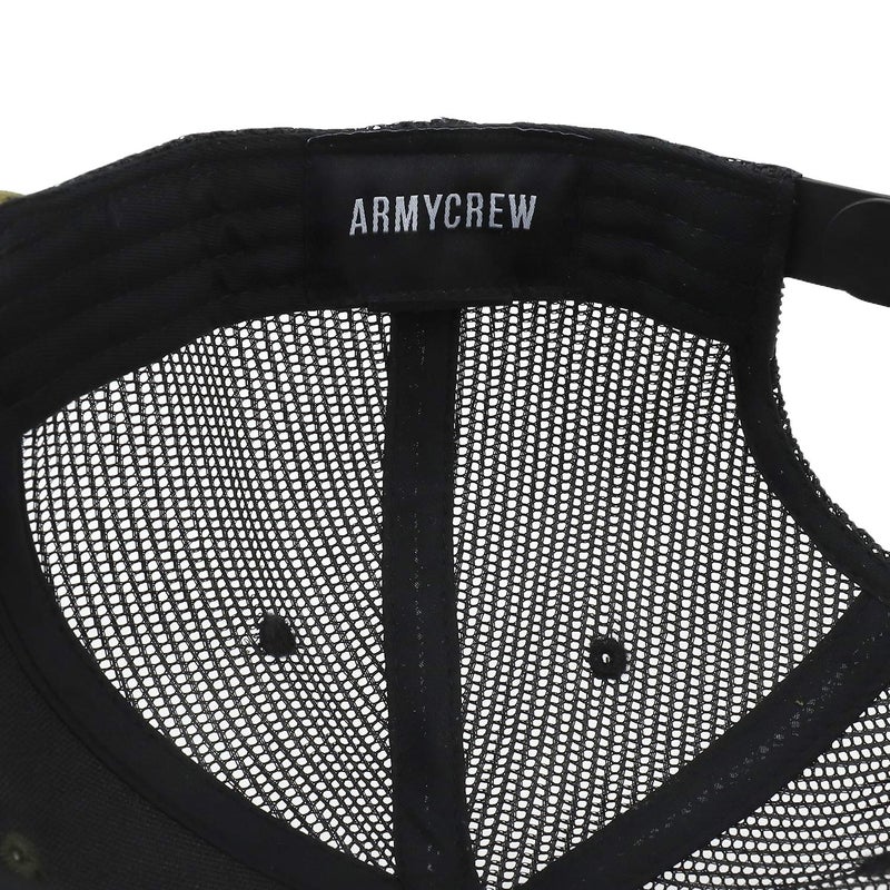 Armycrew Oversize XXL Blank Camouflage Flatbill Mesh Snapback Cap - Camo Black - 2XL - Image 3